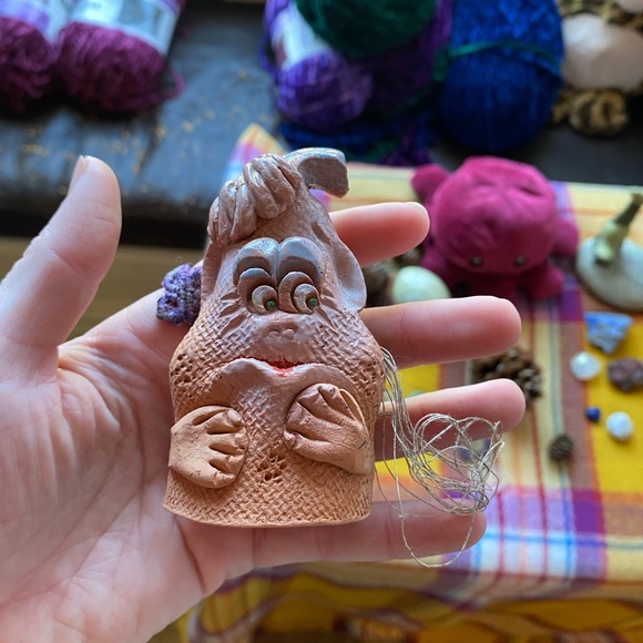 Handmade Pottery Ornament